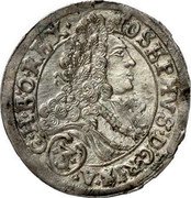 Austria 3 Kreuzer (Joseph I St Veit) KM# 1489 IOSEPHUS D G R I S A (3) G H BO REX coin obverse Austria 3 Kreuzer (Joseph I St Veit) KM# 1489 IOSEPHUS D G R I S A (3) G H BO REX coin obverse