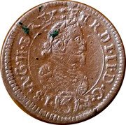 Austria 3 Kreuzer (Ferdinand II Graz) KM# 493 FERDI II D G R (3) I S A G H B REX coin obverse Austria 3 Kreuzer (Ferdinand II Graz) KM# 493 FERDI II D G R (3) I S A G H B REX coin obverse