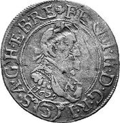 Austria 3 Kreuzer (Ferdinand II St Veit) KM# 501 FERDI II D G R I (3) S A G H & B REX coin obverse Austria 3 Kreuzer (Ferdinand II St Veit) KM# 501 FERDI II D G R I (3) S A G H & B REX coin obverse