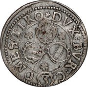 Austria 3 Kreuzer Leopold V ND KM# 238 DVX BVR COMES TIROL (3) coin reverse Austria 3 Kreuzer Leopold V ND KM# 238 DVX BVR COMES TIROL (3) coin reverse