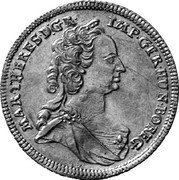 Austria 6 Kreuzer Maria Theresia Graz 1747 KM# 1753 MAR THERES D G R IMP GER HUN BO REG coin obverse Austria 6 Kreuzer Maria Theresia Graz 1747 KM# 1753 MAR THERES D G R IMP GER HUN BO REG coin obverse