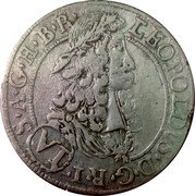 Austria 6 Kreuzer Leopold I Hall 1694 KM# 1374 LEOPOLDVS·D·G·R·I· (VI) S·A·G·H·B·R· coin obverse Austria 6 Kreuzer Leopold I Hall 1694 KM# 1374 LEOPOLDVS·D·G·R·I· (VI) S·A·G·H·B·R· coin obverse