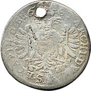 Austria 6 Kreuzer (Leopold I St Veit) KM# 1322 ARCHIDVX AVS ET CARIN D B coin reverse Austria 6 Kreuzer (Leopold I St Veit) KM# 1322 ARCHIDVX AVS ET CARIN D B coin reverse