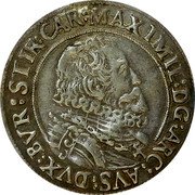 Austria 6 Kreuzer Maximilian III Cross Shields ND KM# 137 MAXIMIL D G ARC AVS DVX BVR STIR CAR coin obverse Austria 6 Kreuzer Maximilian III Cross Shields ND KM# 137 MAXIMIL D G ARC AVS DVX BVR STIR CAR coin obverse