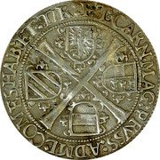 Austria 6 Kreuzer Maximilian III Cross Shields ND KM# 137 ADML COMESHAB ET TIR ET CARN MAG PRVSS coin reverse Austria 6 Kreuzer Maximilian III Cross Shields ND KM# 137 ADML COMESHAB ET TIR ET CARN MAG PRVSS coin reverse