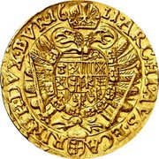 Austria Ducat Ferdinand II 1621 KM# 364 ARCHI AVS ECA RINTH DVX BVR 16 11 coin reverse Austria Ducat Ferdinand II 1621 KM# 364 ARCHI AVS ECA RINTH DVX BVR 16 11 coin reverse