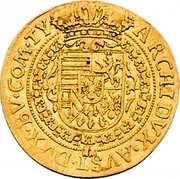 Austria Ducat (Leopold I Hall) KM# 1309 ARCHID AVST DVX BV COM T coin reverse Austria Ducat (Leopold I Hall) KM# 1309 ARCHID AVST DVX BV COM T coin reverse