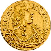 Austria 1 Ducat Sigismund Franz ND KM# 1212 SIG FR D G ARC AV coin obverse Austria 1 Ducat Sigismund Franz ND KM# 1212 SIG FR D G ARC AV coin obverse