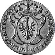 Austria Kreuzer Maria Theresia Hall 1746 KM# 1719 ARCHI AUST DUX BUR COM TY 1746 coin reverse Austria Kreuzer Maria Theresia Hall 1746 KM# 1719 ARCHI AUST DUX BUR COM TY 1746 coin reverse