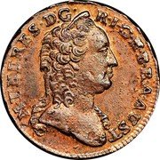 Austria Kreuzer Maria Theresia 1761 P KM# 1993 M.THERES.D.G. R.I.G.H.B.R.A.AUST. coin obverse Austria Kreuzer Maria Theresia 1761 P KM# 1993 M.THERES.D.G. R.I.G.H.B.R.A.AUST. coin obverse