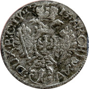 Austria Kreuzer Charles VI 1713 KM# 1538 ARCHID AV DUX B C TY / I coin reverse Austria Kreuzer Charles VI 1713 KM# 1538 ARCHID AV DUX B C TY / I coin reverse