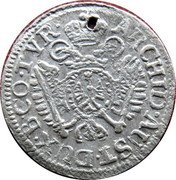 Austria Kreuzer Karl VI Hall ND KM# 1510 ARCHID AVST DVX B CO TYR coin reverse Austria Kreuzer Karl VI Hall ND KM# 1510 ARCHID AVST DVX B CO TYR coin reverse