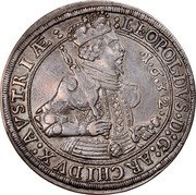 Austria Thaler Archduke Leopold Wilhelm 1632 KM# 783 LEOPOLDVS D G ARCHIDVX X AVSTRIAE 1 6 3 2 coin obverse Austria Thaler Archduke Leopold Wilhelm 1632 KM# 783 LEOPOLDVS D G ARCHIDVX X AVSTRIAE 1 6 3 2 coin obverse