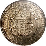 Austria Thaler Ferdinand III St Veit 1638 KM# 858 ARCHIDUX AVS ET CARINTHIÆ D B ETC coin reverse Austria Thaler Ferdinand III St Veit 1638 KM# 858 ARCHIDUX AVS ET CARINTHIÆ D B ETC coin reverse
