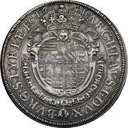 Austria Thaler Ferdinand III Graz 1641 KM# 895 ARCHI AVST DVX BVRG STYRIÆ ETC coin reverse Austria Thaler Ferdinand III Graz 1641 KM# 895 ARCHI AVST DVX BVRG STYRIÆ ETC coin reverse