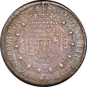 Austria Thaler Joseph I Hall 1707 KM# 1438.1 ARCHID AVST DVX BV COM TYR coin reverse Austria Thaler Joseph I Hall 1707 KM# 1438.1 ARCHID AVST DVX BV COM TYR coin reverse