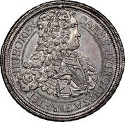 Austria Thaler Karl VI Vienna 1718 KM# 1522 CAROL'VI D G RO IMP S A GER HISP HU BO REX coin obverse Austria Thaler Karl VI Vienna 1718 KM# 1522 CAROL'VI D G RO IMP S A GER HISP HU BO REX coin obverse
