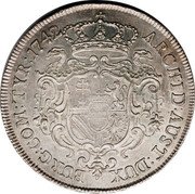 Austria Thaler Maria Theresia Vienna 1742 KM# 1678 ARCHID·AUST·DUX BURG·COM·TYR· 1742 coin reverse Austria Thaler Maria Theresia Vienna 1742 KM# 1678 ARCHID·AUST·DUX BURG·COM·TYR· 1742 coin reverse