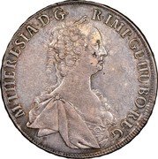 Austria Thaler Maria Theresia Vienna 1746 KM# 1966x M THERESIA D G R IMP GE HU BO REG coin obverse