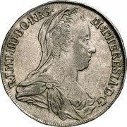 Austria Thaler Maria Theresia Vienna 1778 IC-FA KM# 1866.1 M·THERESIA·D·G· R·IMP·HU·BO·REG· coin obverse Austria Thaler Maria Theresia Vienna 1778 IC-FA KM# 1866.1 M·THERESIA·D·G· R·IMP·HU·BO·REG· coin obverse