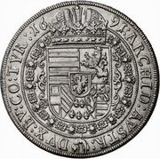 Austria Thaler (Leopold I Hall) KM# 1349 ARCHID AVST DVX BV CO TYR coin reverse Austria Thaler (Leopold I Hall) KM# 1349 ARCHID AVST DVX BV CO TYR coin reverse
