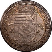 Austria Thaler KM# 264.6 Standart Coinage ARCHIDVC GVBERNATOR PLENARIVS COMS TIROLI coin reverse Austria Thaler KM# 264.6 Standart Coinage ARCHIDVC GVBERNATOR PLENARIVS COMS TIROLI coin reverse