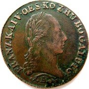 Austria 1/2 Kreuzer (Franz I) KM# 2109 FRANZ KAI·V·OES·KÖ·Z·HU·BÖ·GAL·U·LO· A coin obverse Austria 1/2 Kreuzer (Franz I) KM# 2109 FRANZ KAI·V·OES·KÖ·Z·HU·BÖ·GAL·U·LO· A coin obverse