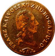 Austria 1/4 Kreuzer (Franz I) KM# 2106 FRANZ KAI·V·OES·KÖ·Z·HU BÖ·GAL·U·LO A coin obverse Austria 1/4 Kreuzer (Franz I) KM# 2106 FRANZ KAI·V·OES·KÖ·Z·HU BÖ·GAL·U·LO A coin obverse