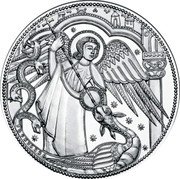 Austria 10 Euro Michael - The Protecting Angel 2017 Proof KM# 3267a coin reverse