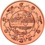 Austria 10 Euro Austria as a whole 2016 KM# 3257 ÖSTERREICH coin reverse