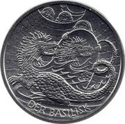 Austria 10 Euro (Dragon) KM# 3176 DER BASILIKS coin reverse Austria 10 Euro (Dragon) KM# 3176 DER BASILIKS coin reverse