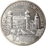 Austria 10 Euro Castle Artstetten 2004 KM# 3115 10 EURO 2004 REPUBLIK ÖSTERREICH SCHLOSS ARTSTETTEN coin obverse Austria 10 Euro Castle Artstetten 2004 KM# 3115 10 EURO 2004 REPUBLIK ÖSTERREICH SCHLOSS ARTSTETTEN coin obverse