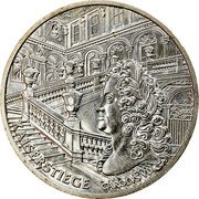 Austria 10 Euro Gottweig Abbey 2006 KM# 3137 KAISERSTIEGE CAROLVS VI coin reverse Austria 10 Euro Gottweig Abbey 2006 KM# 3137 KAISERSTIEGE CAROLVS VI coin reverse