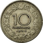 Austria 10 Groschen Woman of Tyrol 1925 KM# 2838 10 GROSCHEN 1929 coin reverse Austria 10 Groschen Woman of Tyrol 1925 KM# 2838 10 GROSCHEN 1929 coin reverse