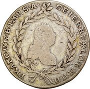 Austria 10 Kreuzer Franz I 1755 HA Includes Maria Theresa coins of same date and denomination; See Hall listings KM# 2023 FRANC D G R IMP S A G ER IER REX LO B M H D coin obverse Austria 10 Kreuzer Franz I 1755 HA Includes Maria Theresa coins of same date and denomination; See Hall listings KM# 2023 FRANC D G R IMP S A G ER IER REX LO B M H D coin obverse