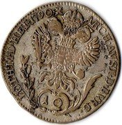 Austria 10 Kreuzer Joseph II 1790 B KM# 2066 10 ARCH AVST D BVRG LOTH M D HET coin reverse Austria 10 Kreuzer Joseph II 1790 B KM# 2066 10 ARCH AVST D BVRG LOTH M D HET coin reverse