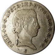 Austria 10 Kreuzer (Ferdinand I) KM# 2202 FERD•I•D•G•AVSTR•IMP•HVNG•BOH•R•H•N•V C coin obverse Austria 10 Kreuzer (Ferdinand I) KM# 2202 FERD•I•D•G•AVSTR•IMP•HVNG•BOH•R•H•N•V C coin obverse