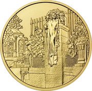 Austria 100 Euro Vienna's River Gate 2006 Proof KM# 3136 100 EURO 2006 REPUBLIK ÖSTERREICH WIENFLUSS- PORTAL coin reverse