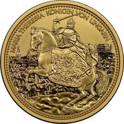 Austria 100 Euro The hungarian crown of St. Stephen 2010 Proof KM# 3191 MARIA THERESIA KONIGIN VON UNGARN coin reverse