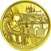 Austria 100 Euro The Crown of St Wenceslas 2011 Proof KM# 3203 RUDOLF II. KÖNIG V.BÖHMEN coin reverse Austria 100 Euro The Crown of St Wenceslas 2011 Proof KM# 3203 RUDOLF II. KÖNIG V.BÖHMEN coin reverse