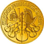 Austria 100 Euro Vienna Philharmonic 2019 KM# 3095 REPUBLIK ÖSTERREICH 1 UNZE GOLD 999.9 2012 100 EURO coin obverse Austria 100 Euro Vienna Philharmonic 2019 KM# 3095 REPUBLIK ÖSTERREICH 1 UNZE GOLD 999.9 2012 100 EURO coin obverse