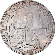 Austria 100 Schilling 1000th Anniversary of Carinthia 1976 KM# 2931 1000 JAHRE KÄRNTEN HERZOGSTUHL 976-1976 coin reverse Austria 100 Schilling 1000th Anniversary of Carinthia 1976 KM# 2931 1000 JAHRE KÄRNTEN HERZOGSTUHL 976-1976 coin reverse