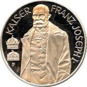 Austria 100 Schilling Kaiser Franz Joseph I 1994 Proof KM# 3019 KAISER FRANZ-JOSEPH coin reverse Austria 100 Schilling Kaiser Franz Joseph I 1994 Proof KM# 3019 KAISER FRANZ-JOSEPH coin reverse