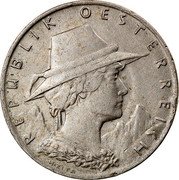 Austria 1000 Kronen Woman of Tyrol 1924 KM# 2834 REPUBLIK OESTERREICH H ZITA coin obverse Austria 1000 Kronen Woman of Tyrol 1924 KM# 2834 REPUBLIK OESTERREICH H ZITA coin obverse