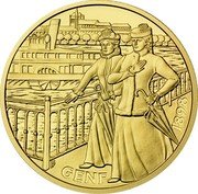 Austria 1000 Schilling 100th Empress Elisabeth's Assassination 1998 Proof KM# 3052 GENF 1898 coin reverse Austria 1000 Schilling 100th Empress Elisabeth's Assassination 1998 Proof KM# 3052 GENF 1898 coin reverse