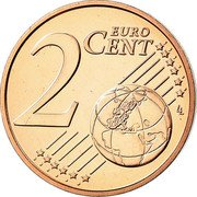 Austria 2 Euro Cent Edelweiss 2003 KM# 3083 2 EURO CENT LL coin reverse Austria 2 Euro Cent Edelweiss 2003 KM# 3083 2 EURO CENT LL coin reverse