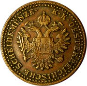 Austria 2 Kreuzer Franz Joseph I 1851 A KM# 2189 K•K•OESTERREICHISCHE SCHEIDEMÜNZE• coin obverse Austria 2 Kreuzer Franz Joseph I 1851 A KM# 2189 K•K•OESTERREICHISCHE SCHEIDEMÜNZE• coin obverse