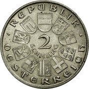 Austria 2 Schilling 100th Anniversary - Birth of Dr. Theodor Billroth Surgeon 1929 KM# 2844 2 SCHILLING REPUBLIK OESTERREICH coin obverse Austria 2 Schilling 100th Anniversary - Birth of Dr. Theodor Billroth Surgeon 1929 KM# 2844 2 SCHILLING REPUBLIK OESTERREICH coin obverse