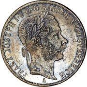 Austria 2 Thaler Franz Joseph I 1867 A KM# 2250 FRANZ JOSEPH I.V.G.G.KAISER V.OESTERREICH A coin obverse