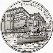 Austria 20 Euro S .M. S. Sankt Georg 2005 Proof KM# 3127 SEEARSENAL POLA coin reverse